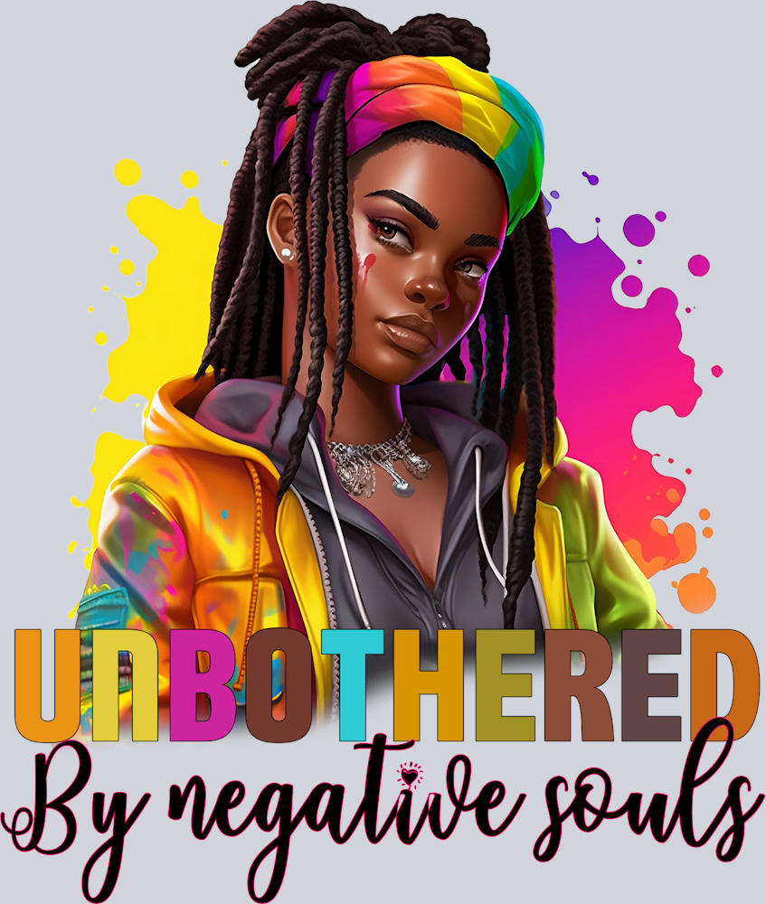 Unbothered By Negative Souls - STK06232 (DTF Transfers)