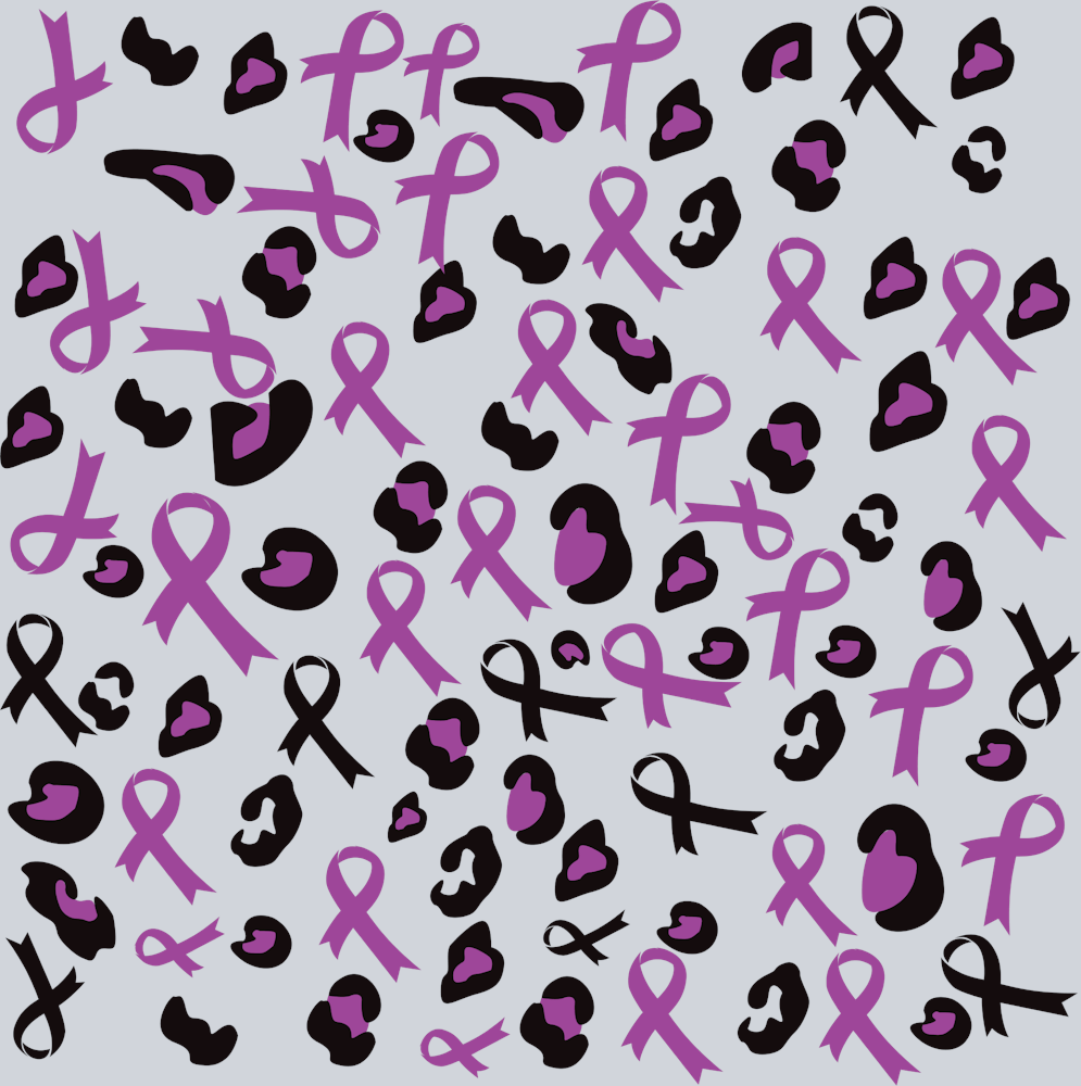 Domestic Violence Awareness Leopard print - STK07410 (DTF Transfers)