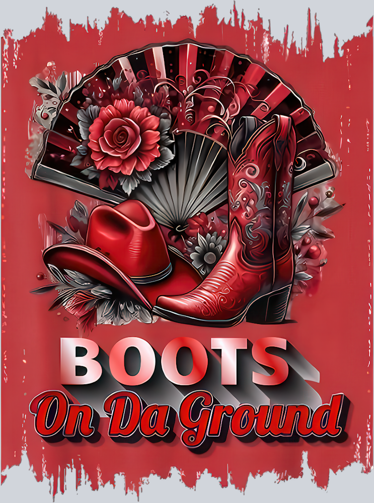 Boots On The Ground 109 - STK01085 (DTF Transfers)