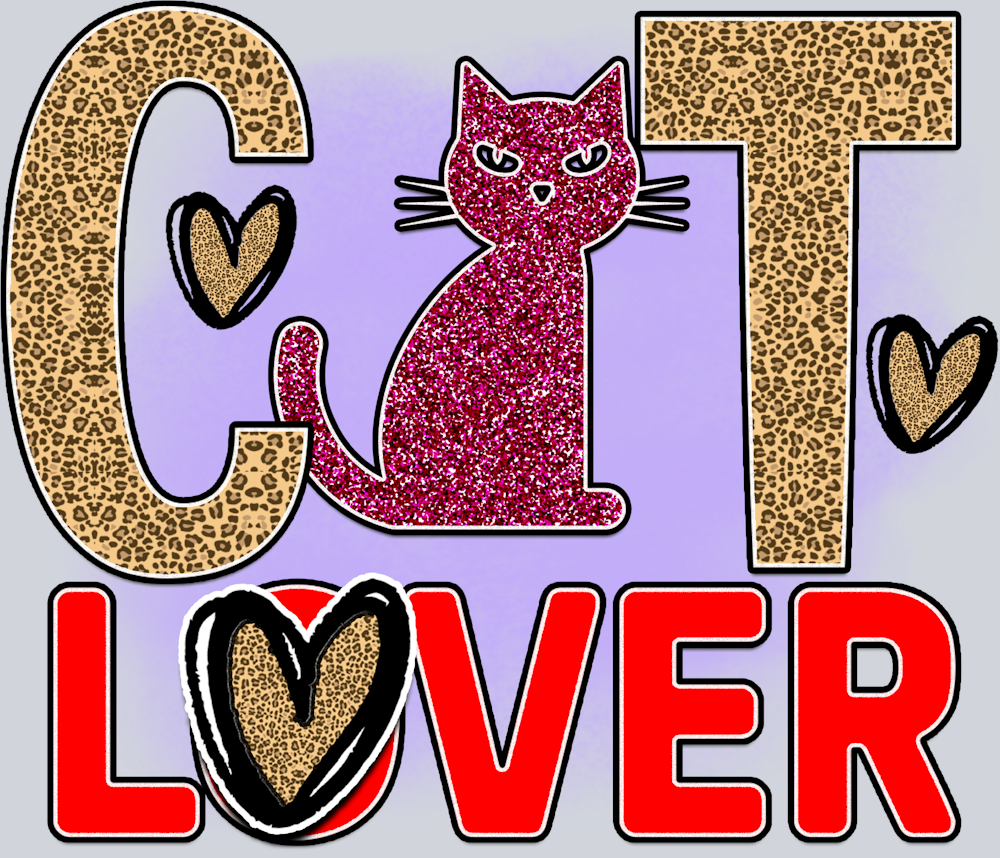 Pets Cat Lover - STK04823 (DTF Transfers)