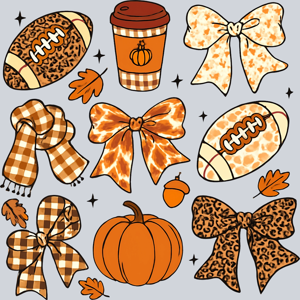 Fall Collage - STK07355 (DTF Transfers)