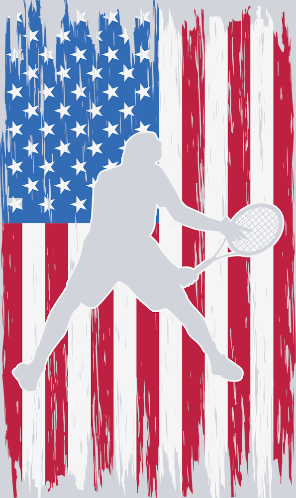 Tennis Player 1 - STK05996 (DTF Transfers)