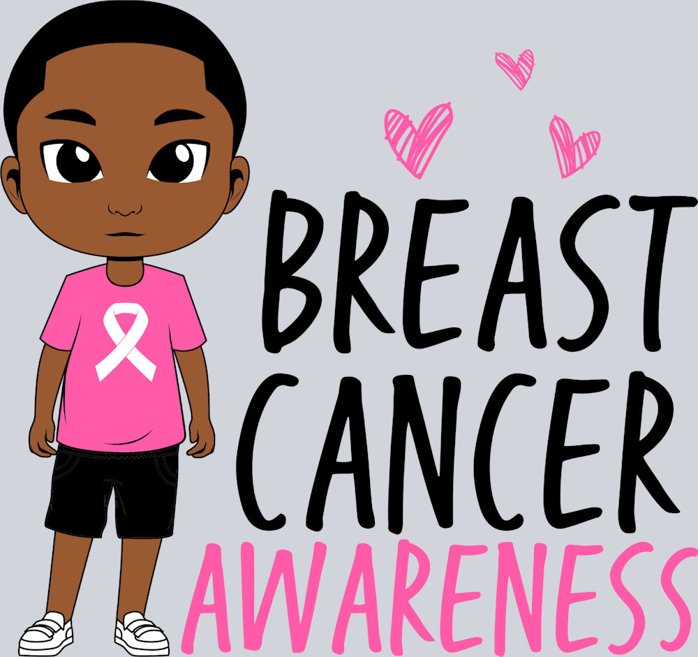 Breast Cancer Awareness Boy 2 - STK01117 (DTF Transfers)