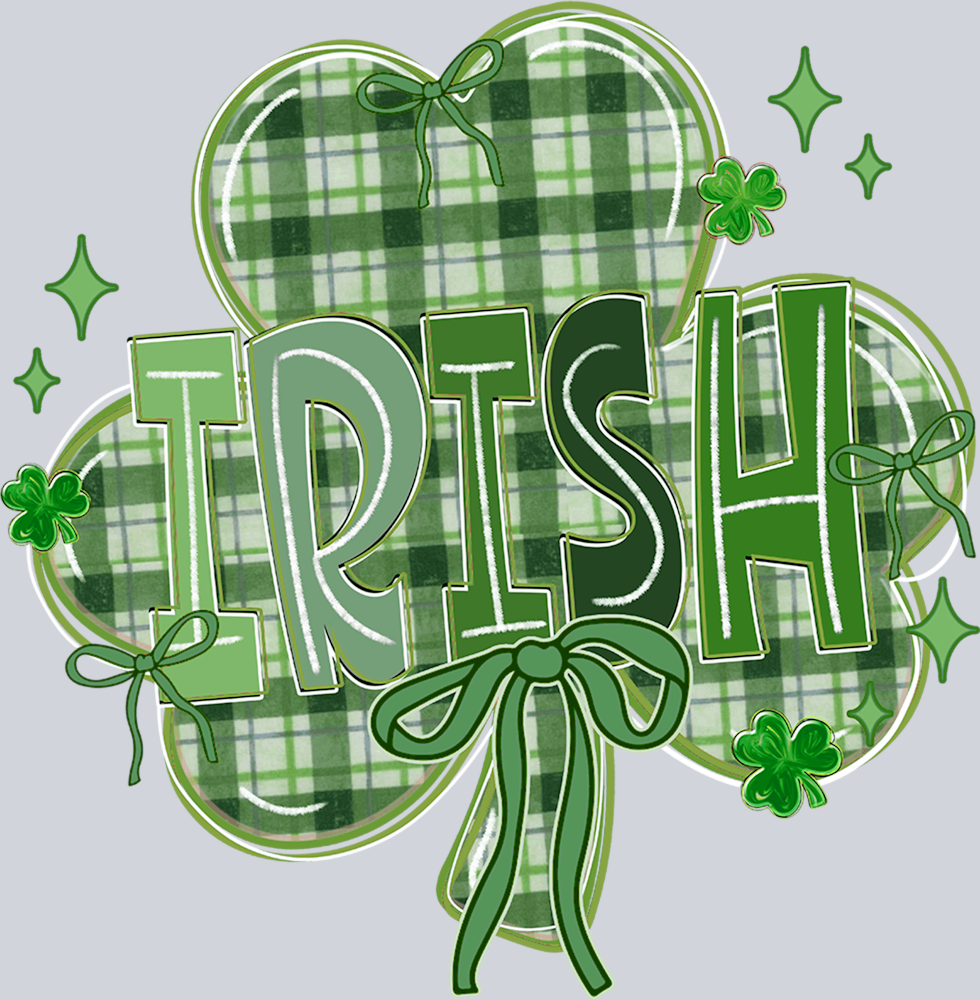 Irish Shamrock 2 - STK07750 (DTF Transfers)