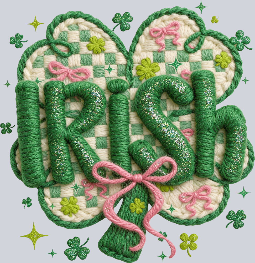 Irish Shamrock - STK07751 (DTF Transfers)