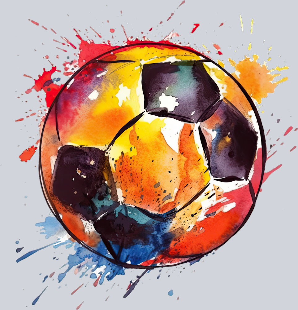 Soccer Paint 8 - STK05597 (DTF Transfers)
