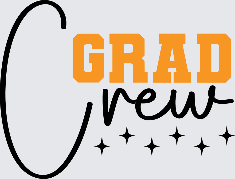 Grad Crew - STK07717 (DTF Transfers)