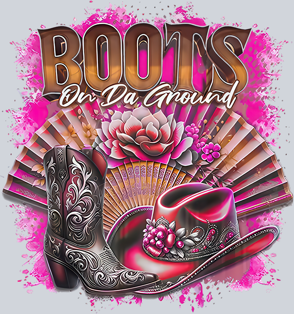 Boots On Da Ground 29 - STK01064 (DTF Transfers)
