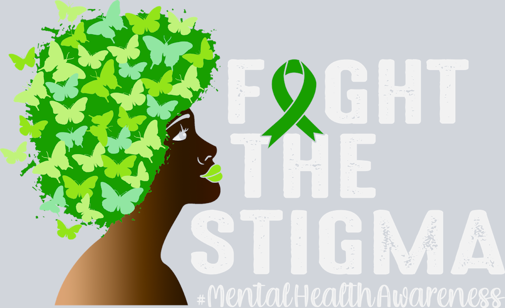 Fight The Stigma Mental Health Awareness - STK02017 (DTF Transfers)