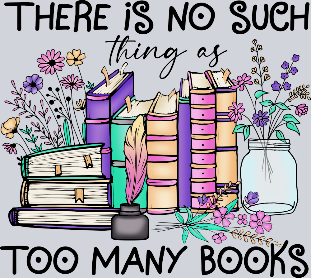 No Such Thing Books - STK04525 (DTF Transfers)