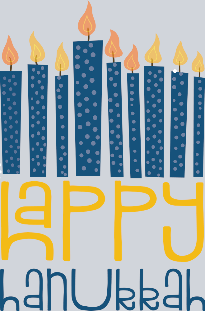 Happy Hanukkah - STK02571 (DTF Transfers)
