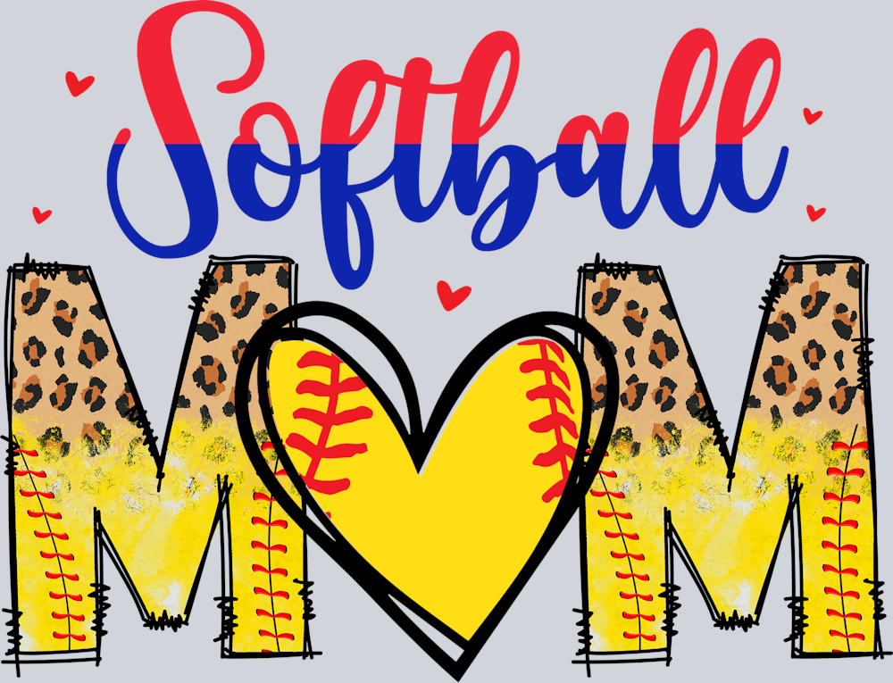 Softball Mom 7 - STK07363 (DTF Transfers)