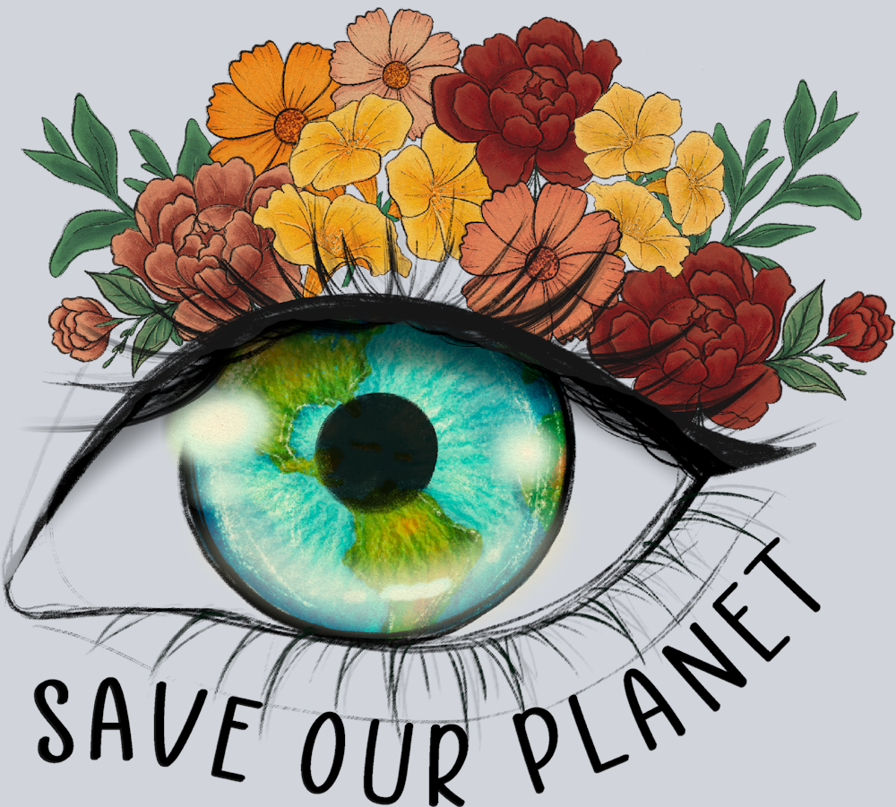 Save Our Planet Eye - STK05367 (DTF Transfers)