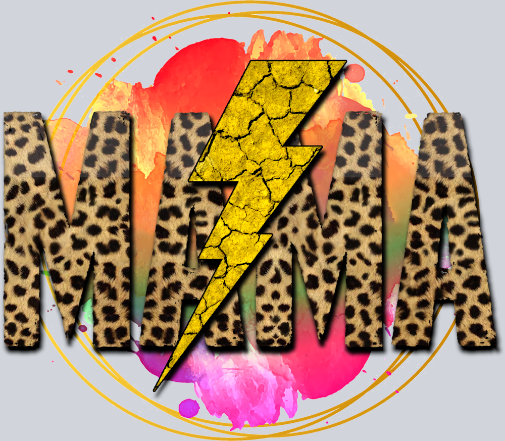 Mama Lightning - STK03966 (DTF Transfers)