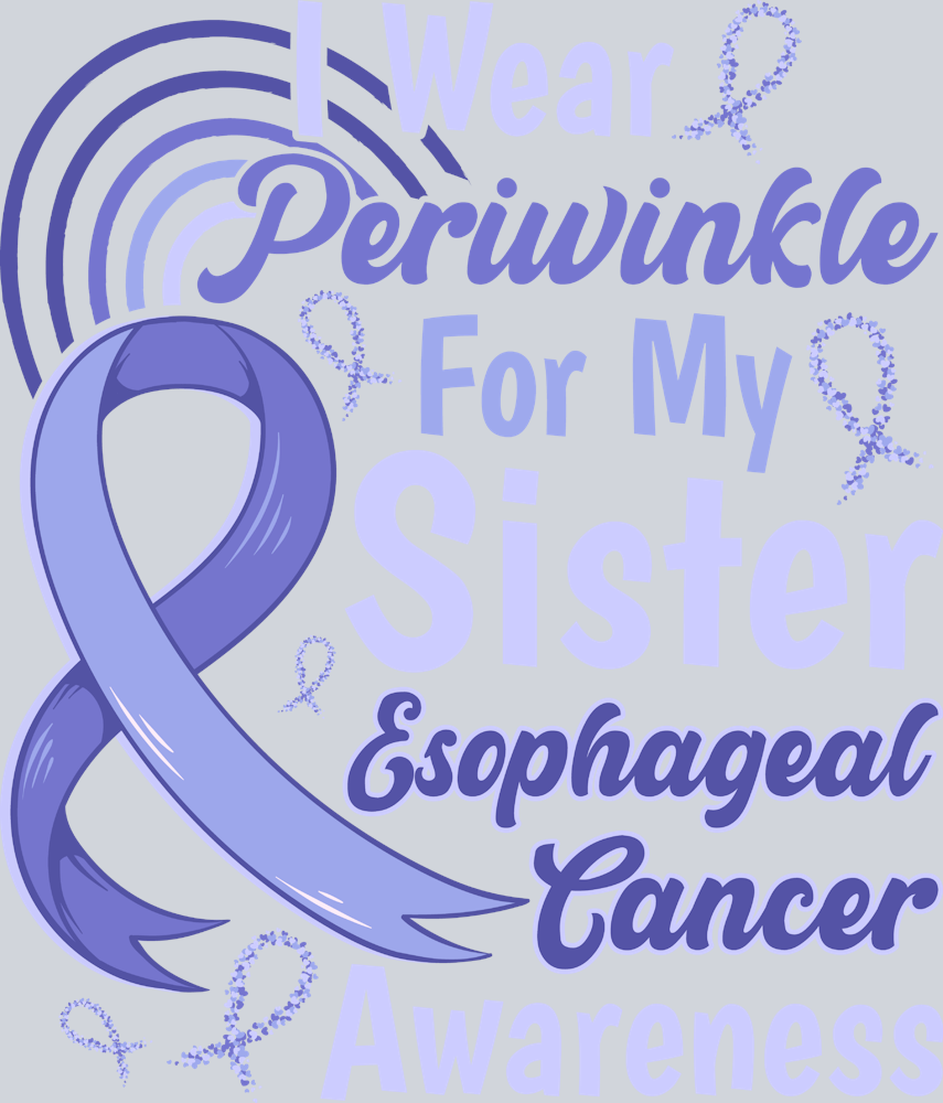 I Wear Periwinkle For My Sister - STK06801 (DTF Transfers)