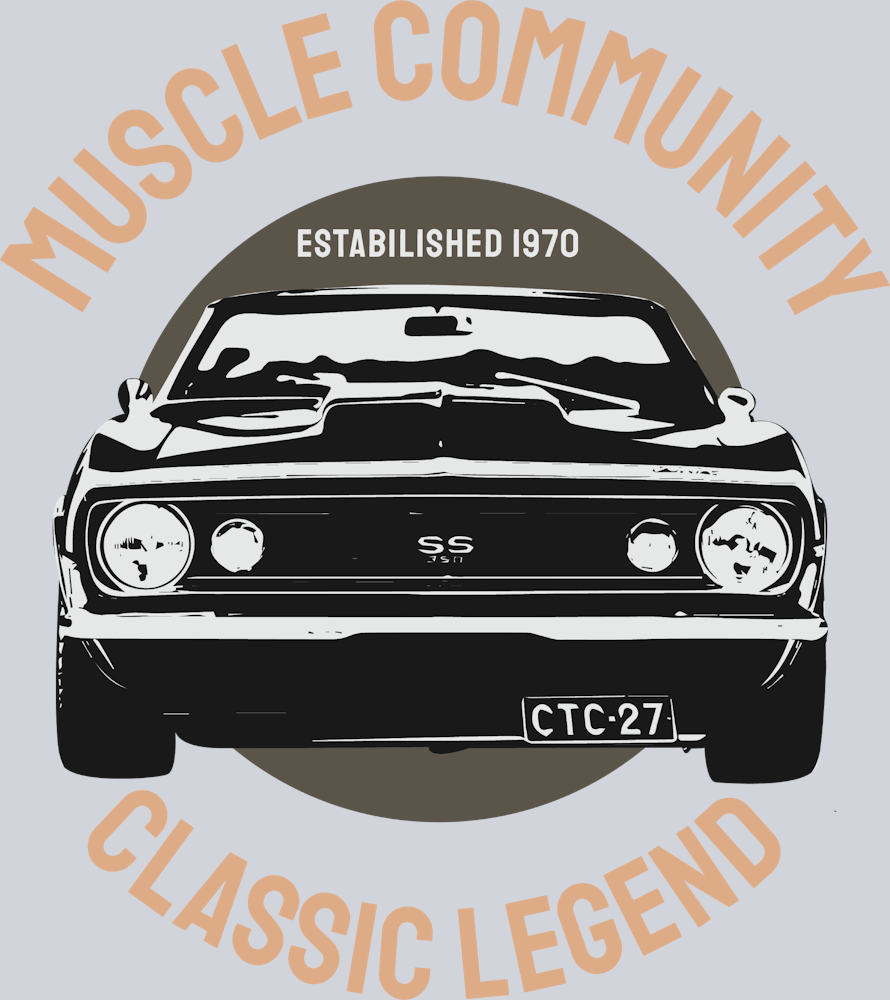 Muscle Community Classic Legend - STK04386 (DTF Transfers)