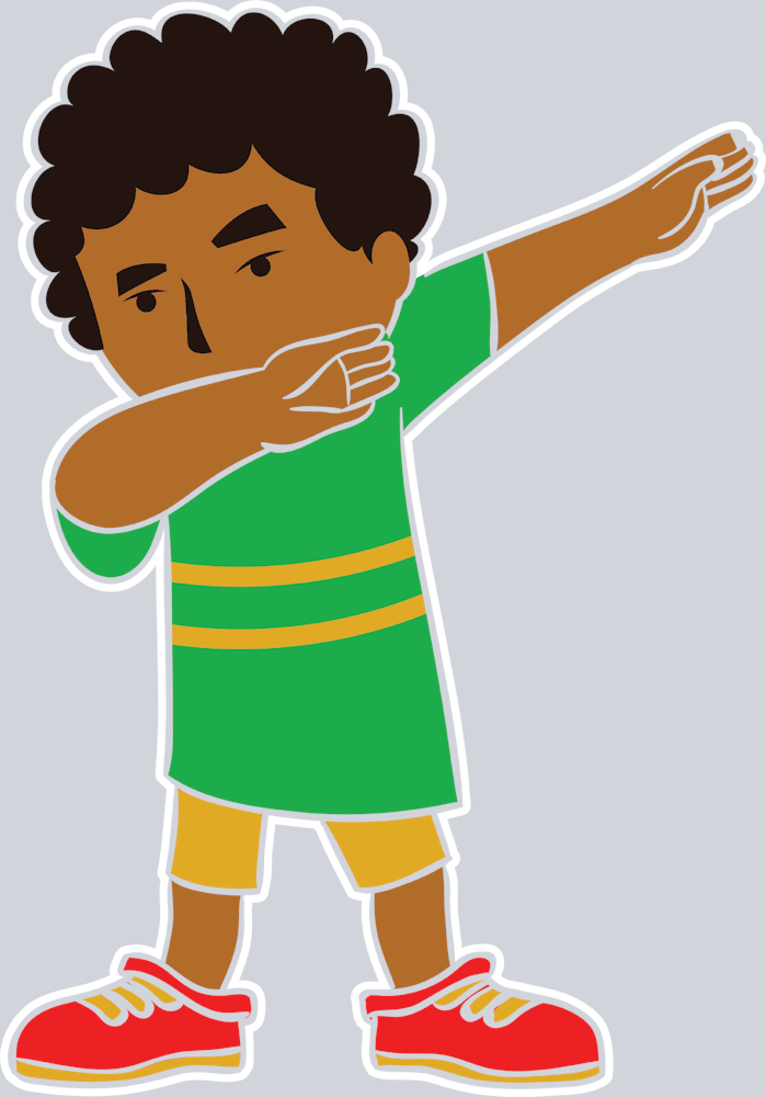 Juneteenth Dabbing Boy - STK03375 (DTF Transfers)