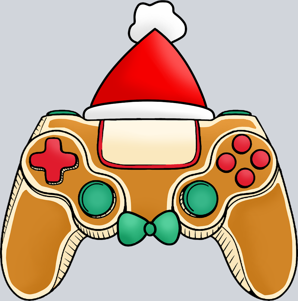 Controller Christmas Gingerbread - STK01423 (DTF Transfers)