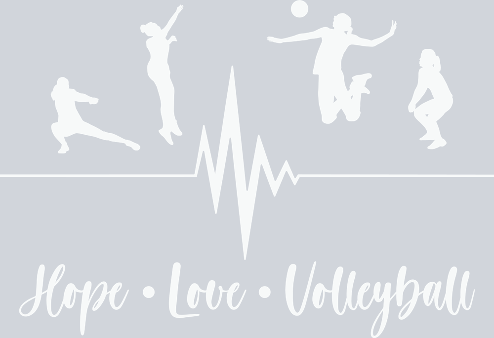 Hope Love Volleyball - STK02794 (DTF Transfers)
