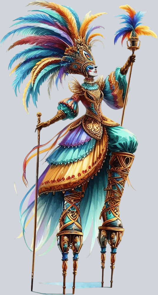 Mardi Gras 6 - STK04002 (DTF Transfers)