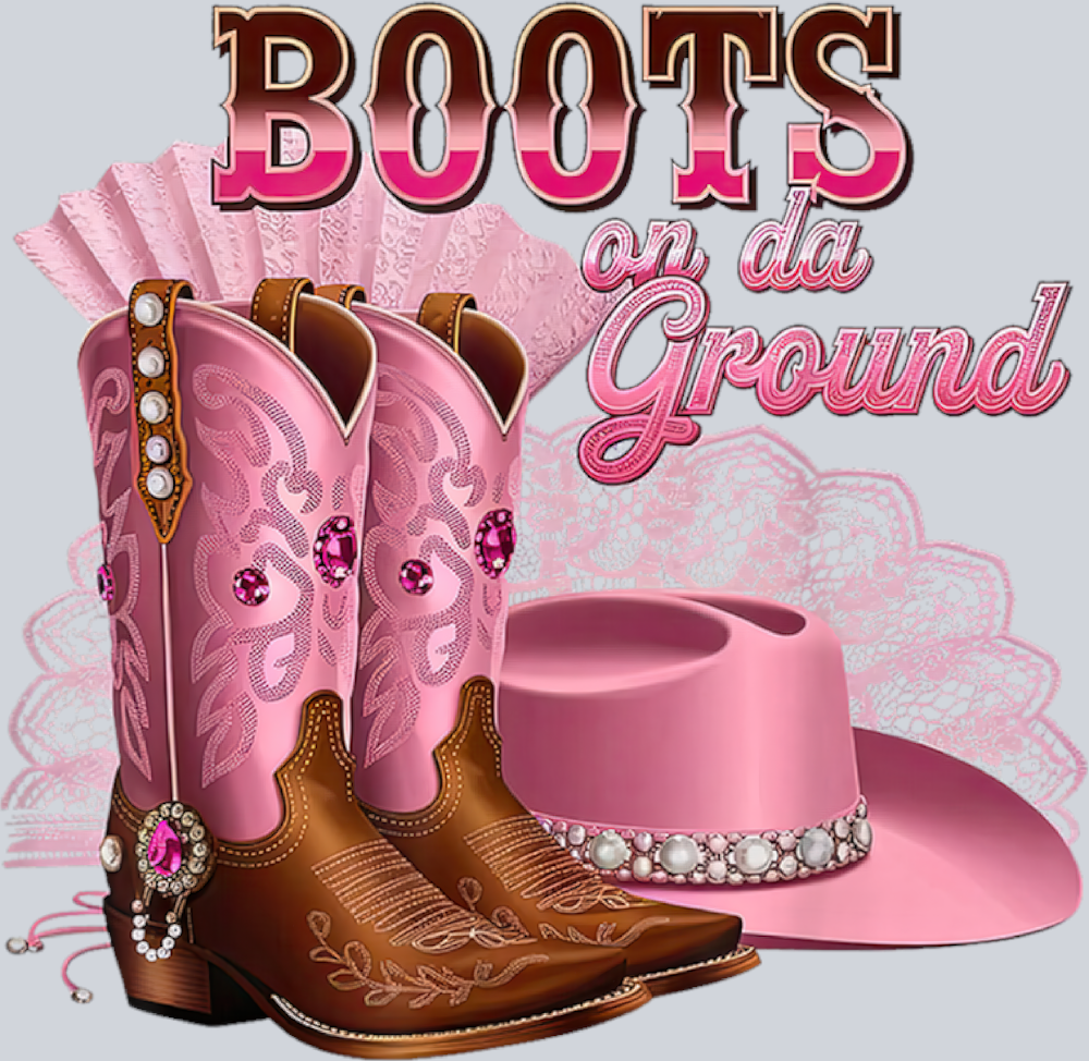 Boots On The Ground 62 - STK01079 (DTF Transfers)