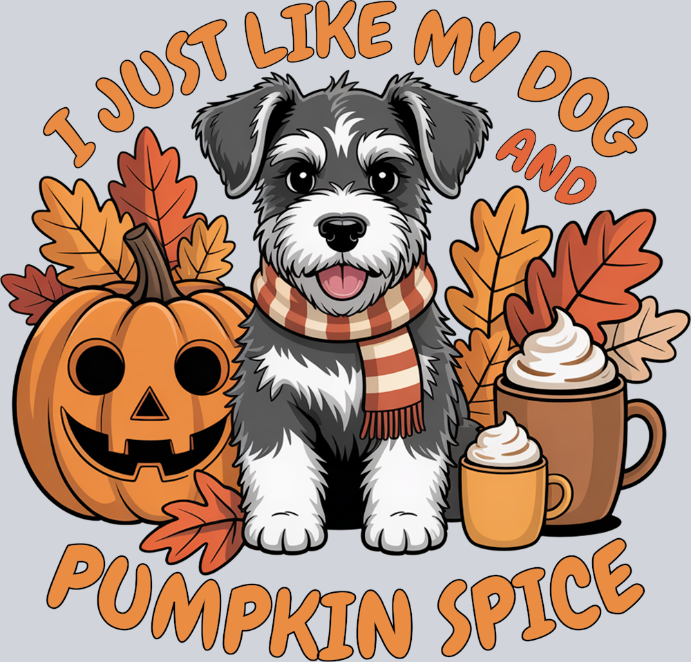 I Just Like My Dog and Pumpkin Spice - STK07393 (DTF Transfers)