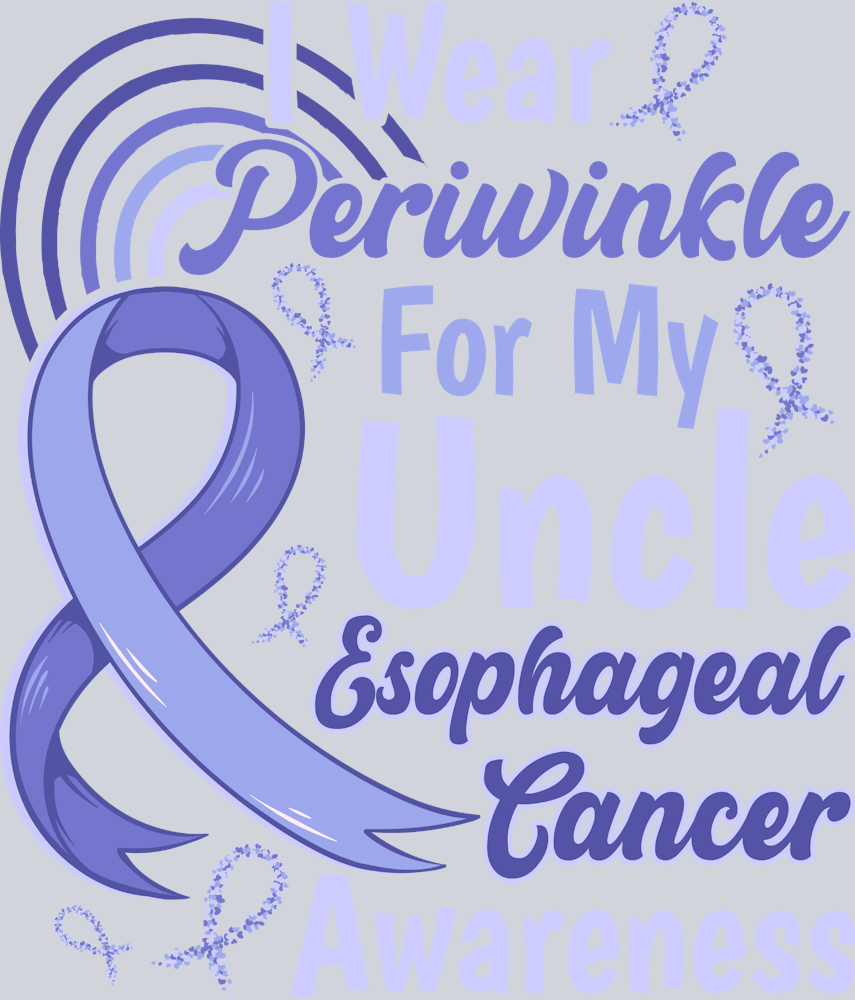 I Wear Periwinkle For My Uncle - STK06803 (DTF Transfers)