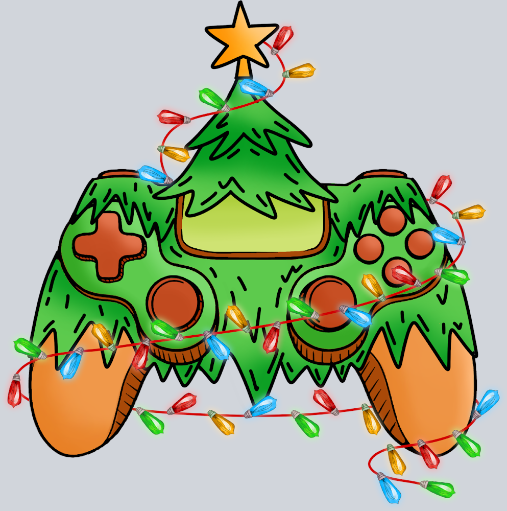 Controller Christmas Tree - STK01429 (DTF Transfers)