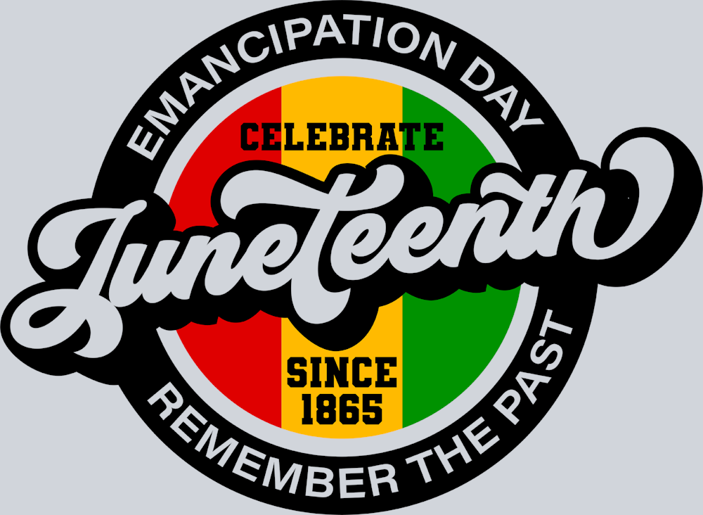 Celebrate Juneteenth Emancipation Day - Black - STK01233 (DTF Transfers)
