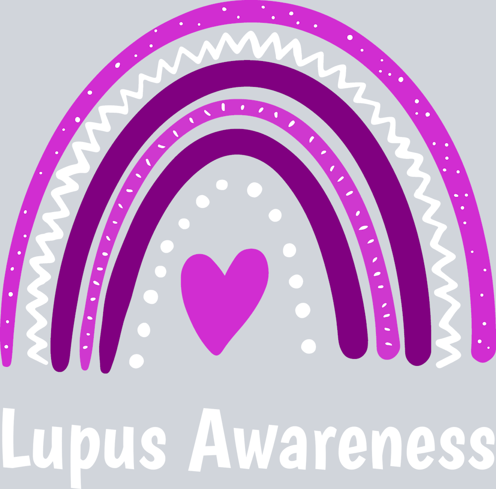 Lupus Awareness Rainbow - STK03919 (DTF Transfers)