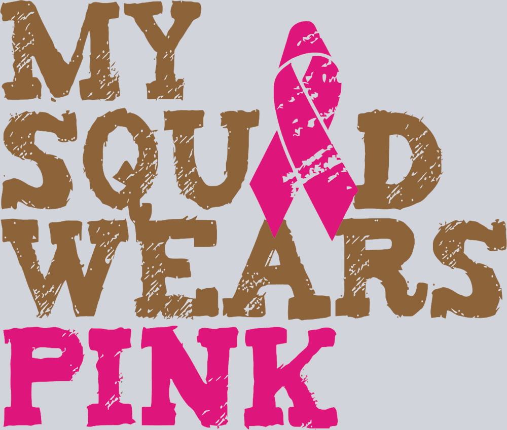 My Squad Wears Pink - STK04458 (DTF Transfers)
