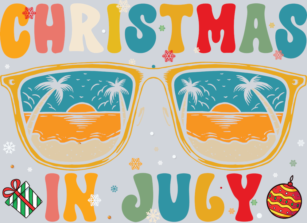 Christmas In July - STK01306 (DTF Transfers)