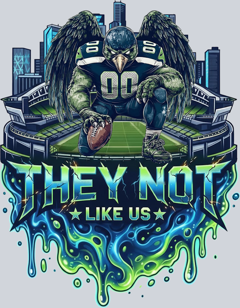 Seahawks They Not Like Us - STK07605 (DTF Transfers)