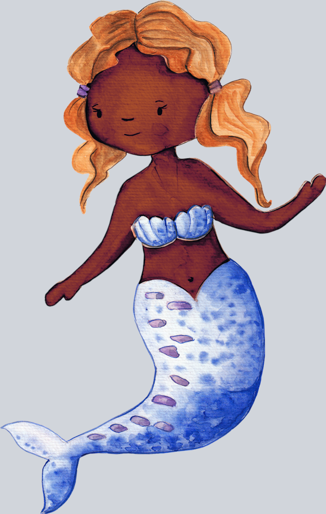 Fantasy Little Mermaid 5 - STK06650 (DTF Transfers)