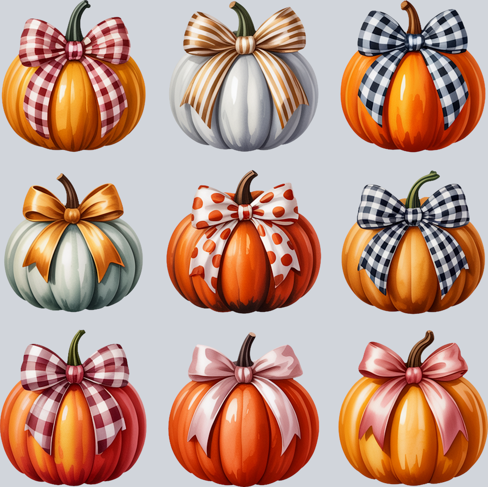 Cute Pumpkins - STK07348 (DTF Transfers)