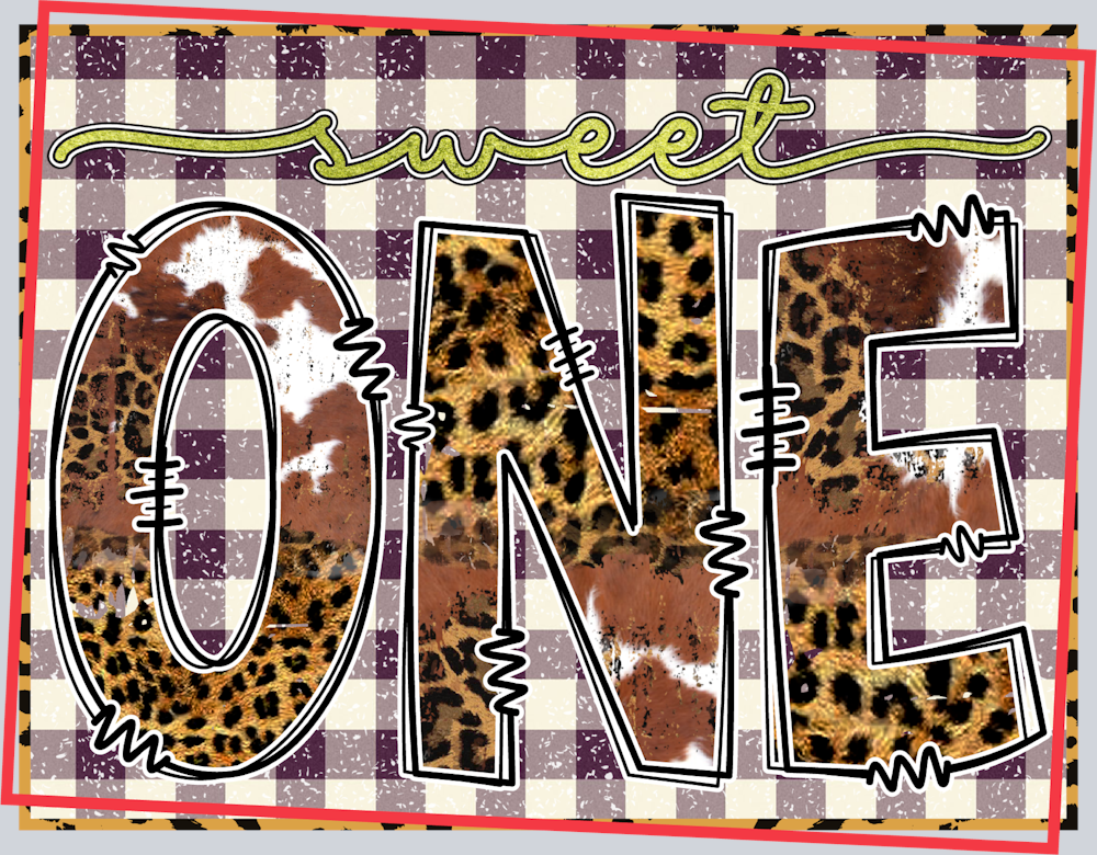 Sweet One 2 - STK05901 (DTF Transfers)
