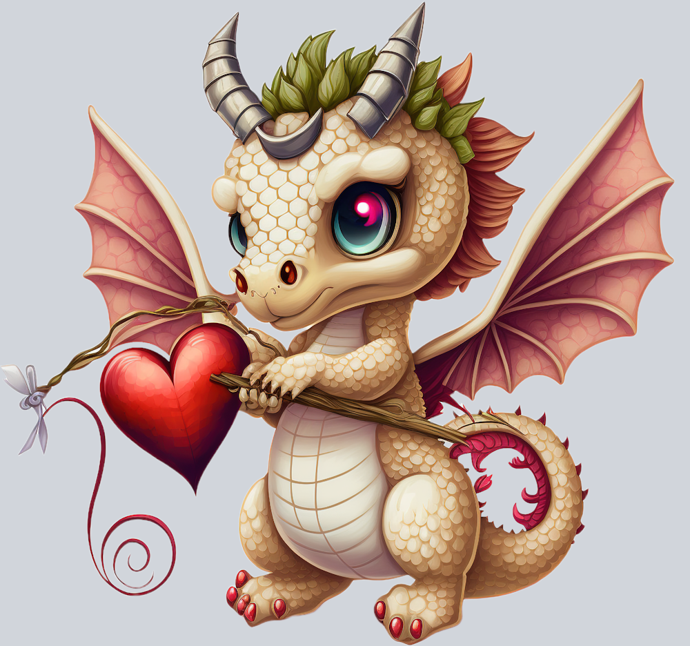 Cute Baby Dragon 2 - STK01500 (DTF Transfers)