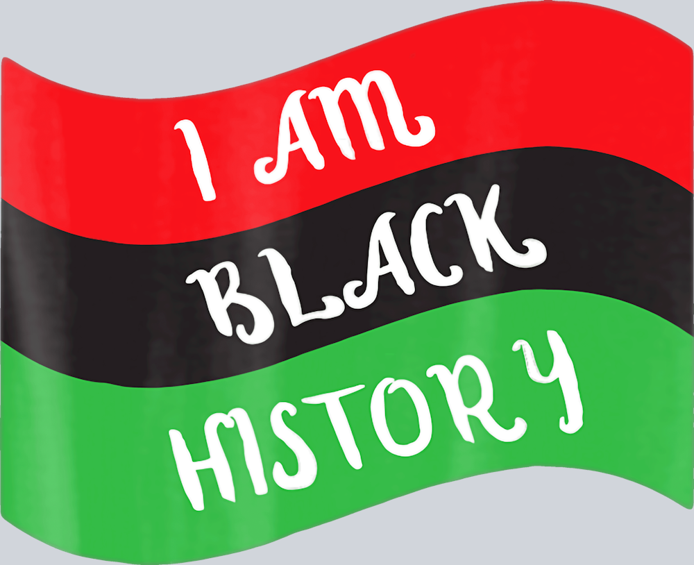 I Am Black History Flag - STK02863 (DTF Transfers)