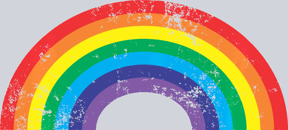 Pride Grunge Rainbow - STK04992 (DTF Transfers)