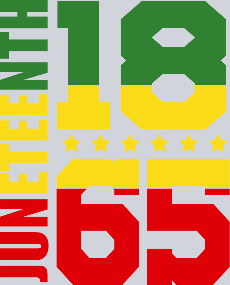 Juneteenth 1865 Stripes - STK03349 (DTF Transfers)