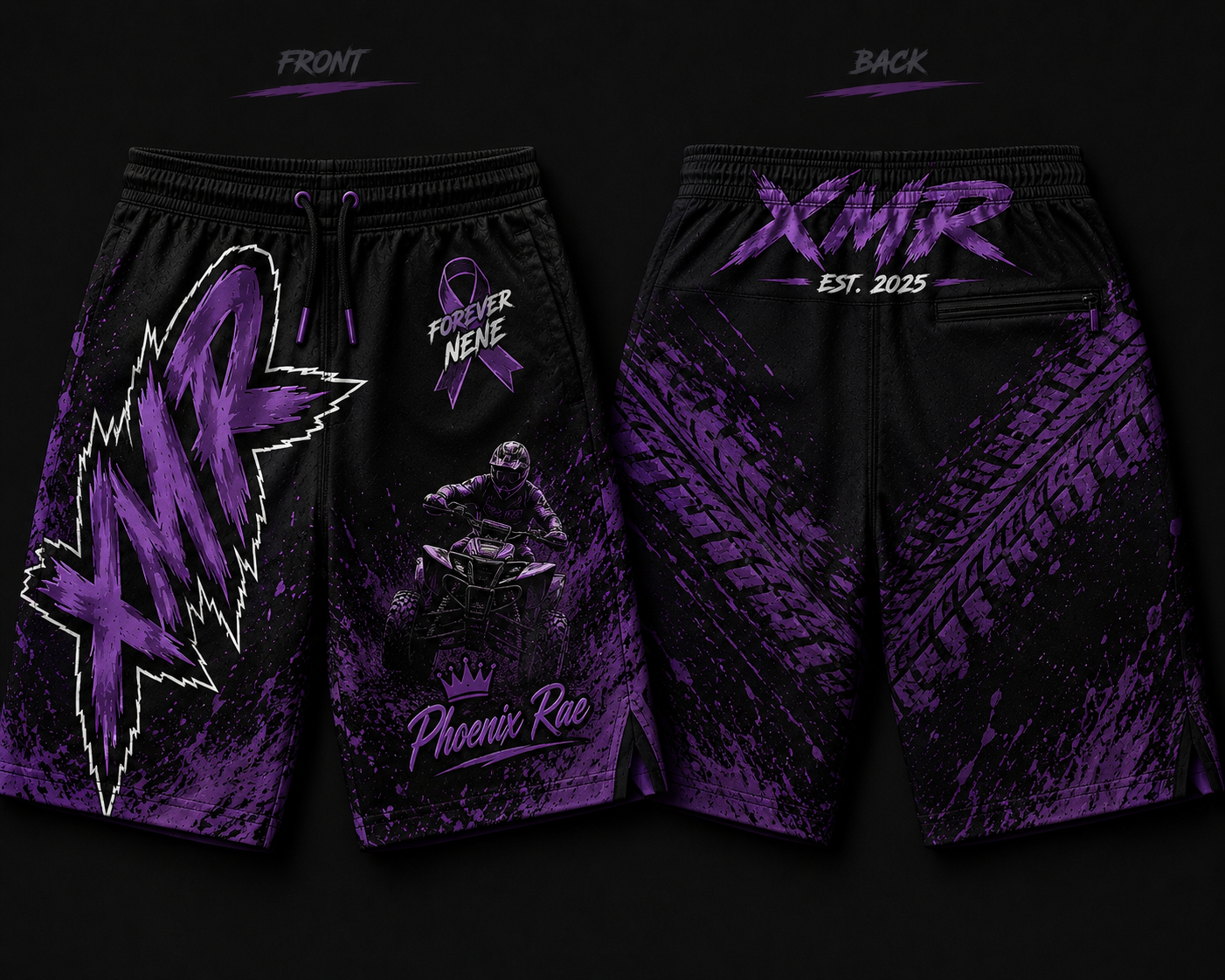 XMR Custom Shorts