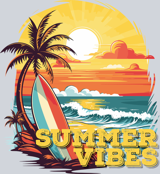 Summer Vibes 2 - STK05869 (DTF Transfers)