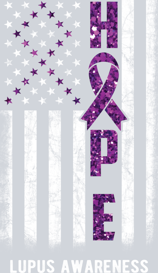 Lupus Hope Flag - STK03925 (DTF Transfers)