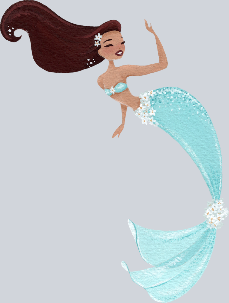 Fantasy Mermaid 6 - STK06658 (DTF Transfers)