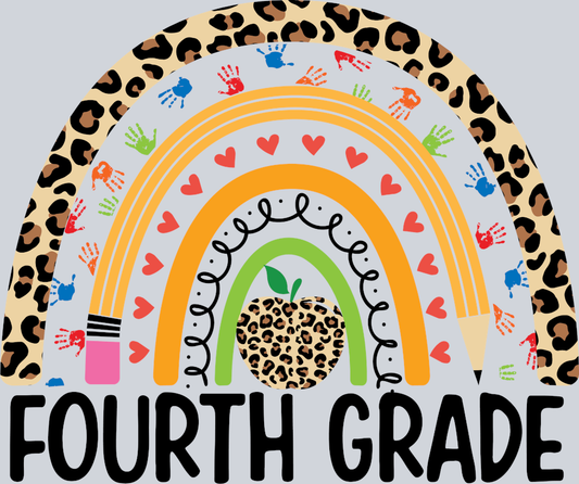 Fourth Grade - STK02110 (DTF Transfers)