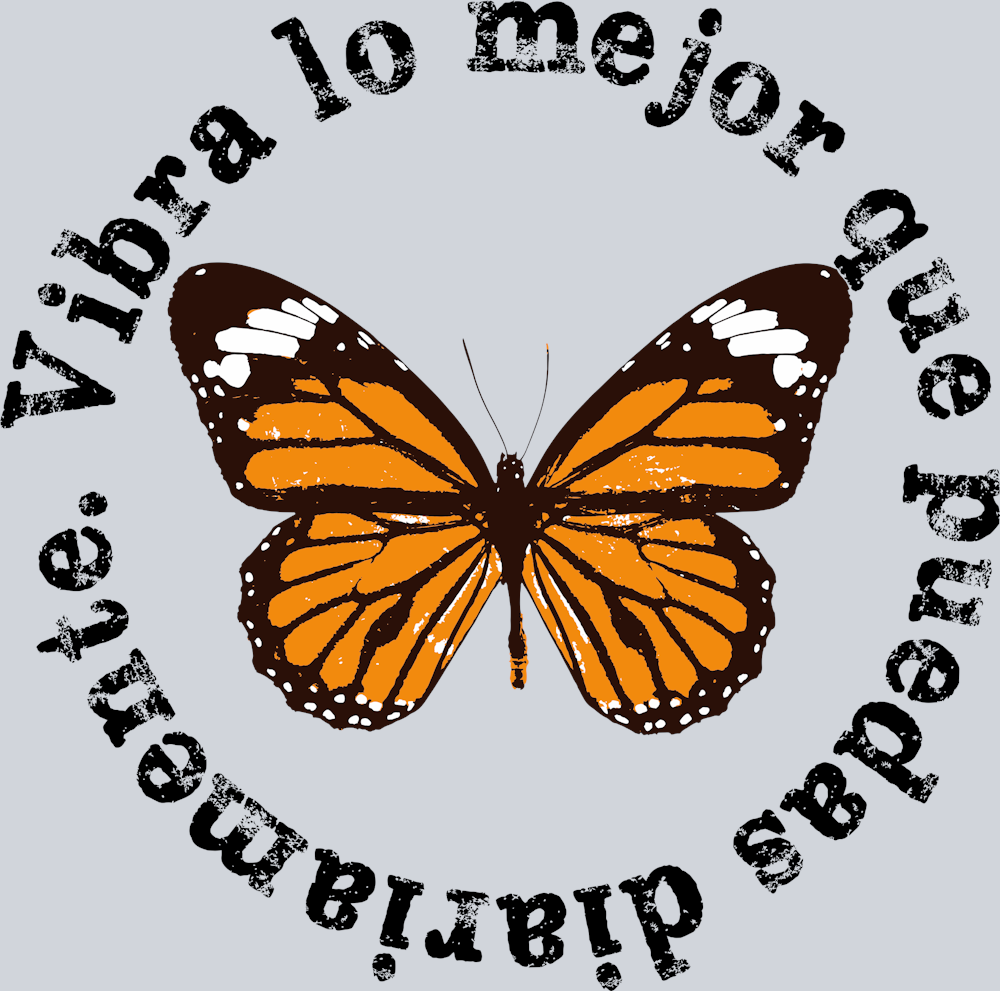 Vibra Lo Mejor Que Puedas Diariamente - STK06309 (DTF Transfers)