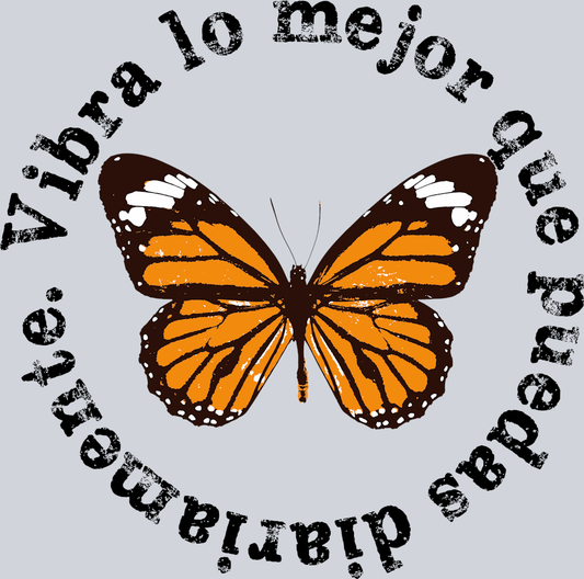 Vibra Lo Mejor Que Puedas Diariamente - STK06309 (DTF Transfers)