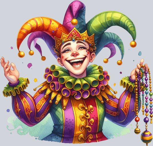 Mardi Gras 10 - STK04006 (DTF Transfers)