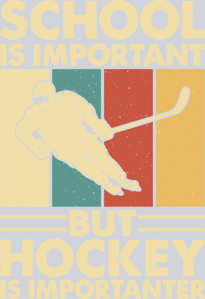 Ice Hockey Is Importanter - STK03121 (DTF Transfers)