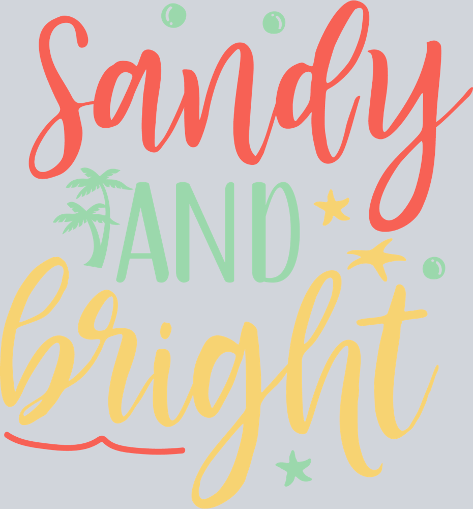 Sandy And Bright - STK05292 (DTF Transfers)